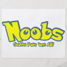 Pwn Noobs Flyer Design