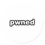 pwned stickers