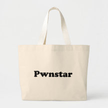 pwnstar tote bags