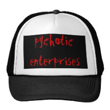 pychotic enterprises trucker hat
