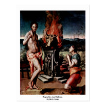 Pygmalion And Galatea,  By Birth Name Postcards