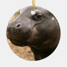 Pygmy Hippo Ornament