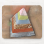 Pyramid in Clouds mousepads