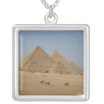 Pyramid of Khufu and the Pyramid of Cheops necklaces
