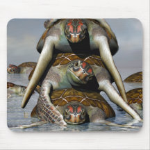 Pyramid of Love Mousemats