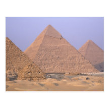 Pyramid of Menkaure Mycerinus), Pyramid of Postcard