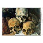 Pyramid of Skulls Paul Cezanne cards