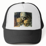 Pyramid of Skulls Paul Cezanne hats