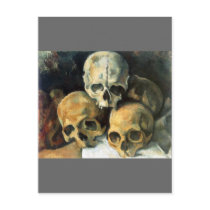 Pyramid of Skulls Paul Cezanne