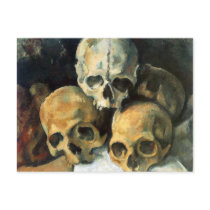 Pyramid of Skulls Paul Cezanne