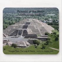 Pyramid of the Moon, Teotihuacan, Mexico Mousepads
