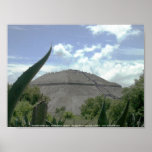 Pyramid of the Sun, Teotihuacan, Mexico Print