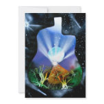 Pyramid Spray Painting with trees acoustic invitations