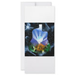 Pyramid Spray Painting with trees acoustic rack cards
