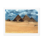 Pyramiden von Gizeh Postkarte