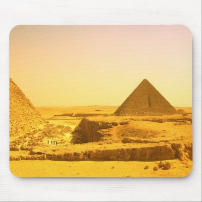 Pyramides Mouse Mat by mayoyo