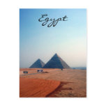 pyramids egypt postcards