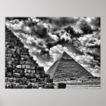 Pyramids in Giza, Cairo, Egypt posters