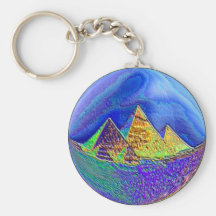 Pyramids Key Chains