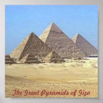 Pyramids of Giza Print
