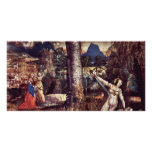 Pyramus And Thisbe By Deutsch Niklaus Manuel Photo Greeting Card