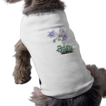 Pyrenees Columbine - Aquilegia pyrenaica Pet T-shirt