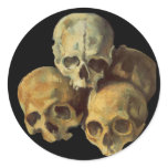 Pyrimid of Sculls stickers