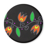 Pysanka Symbol: Vine magnets
