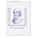 Pythagoras Greeting Card