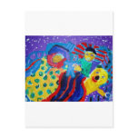 "Q" Painting Post Cards
