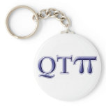 Q T Pi keychains