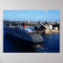QE2 in Sydney Australia Poster