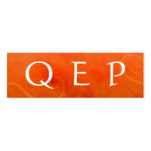 QEP Bookmark Business Card Template