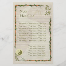 Qi Gong Custom Flyer