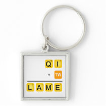 QI is LAME! Keychains