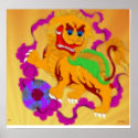 Qi Lin Poster posters
