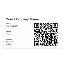 QR Code Business Card Templates