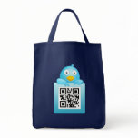 QR Code Follow Me Grocery Bag