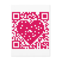 QR Code - Love Postcard