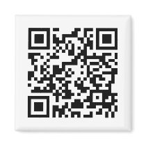 QR_Code Fridge Magnets