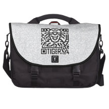 QR Code the Tiger Bag For Laptop