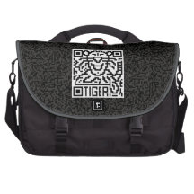QR Code the Tiger Commuter Bag