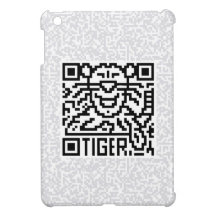 QR Code The Tiger iPad Mini Cover