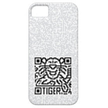 QR Code the Tiger iPhone 5 Cover