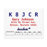 qsl card design