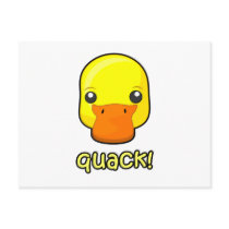 Quack! Duck Post Card