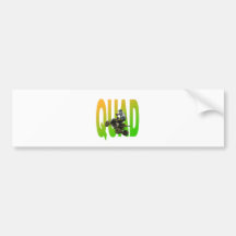 quad bike bumper stickers