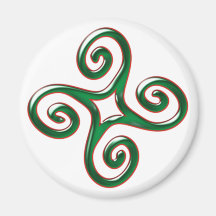 quadrele keltischer Knoten celtic knot Magnets
