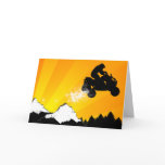 quads. orange sunset. cards