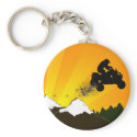 quads. orange sunset. keychains